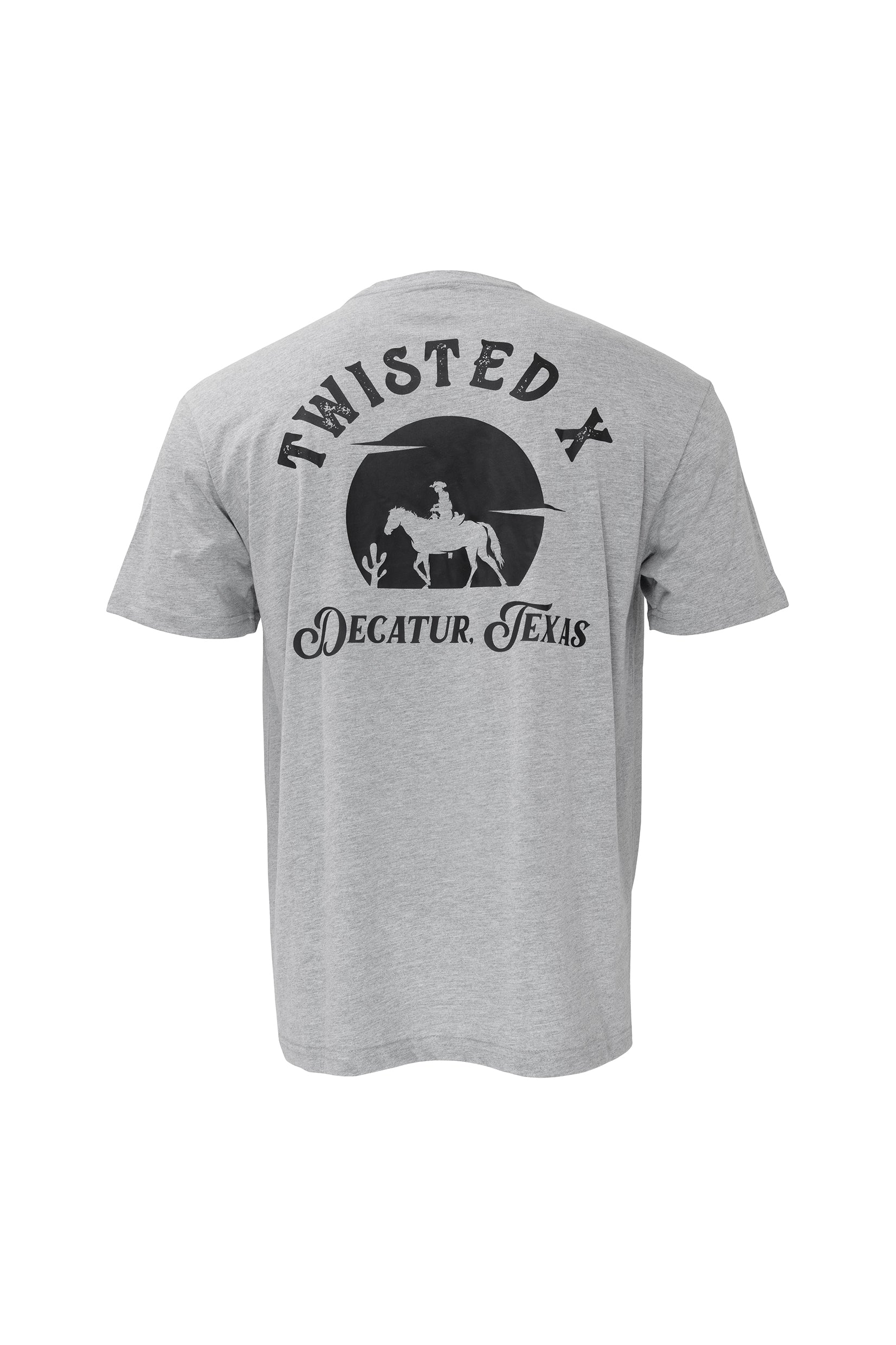 Twisted X Men's Grey Horse Tee