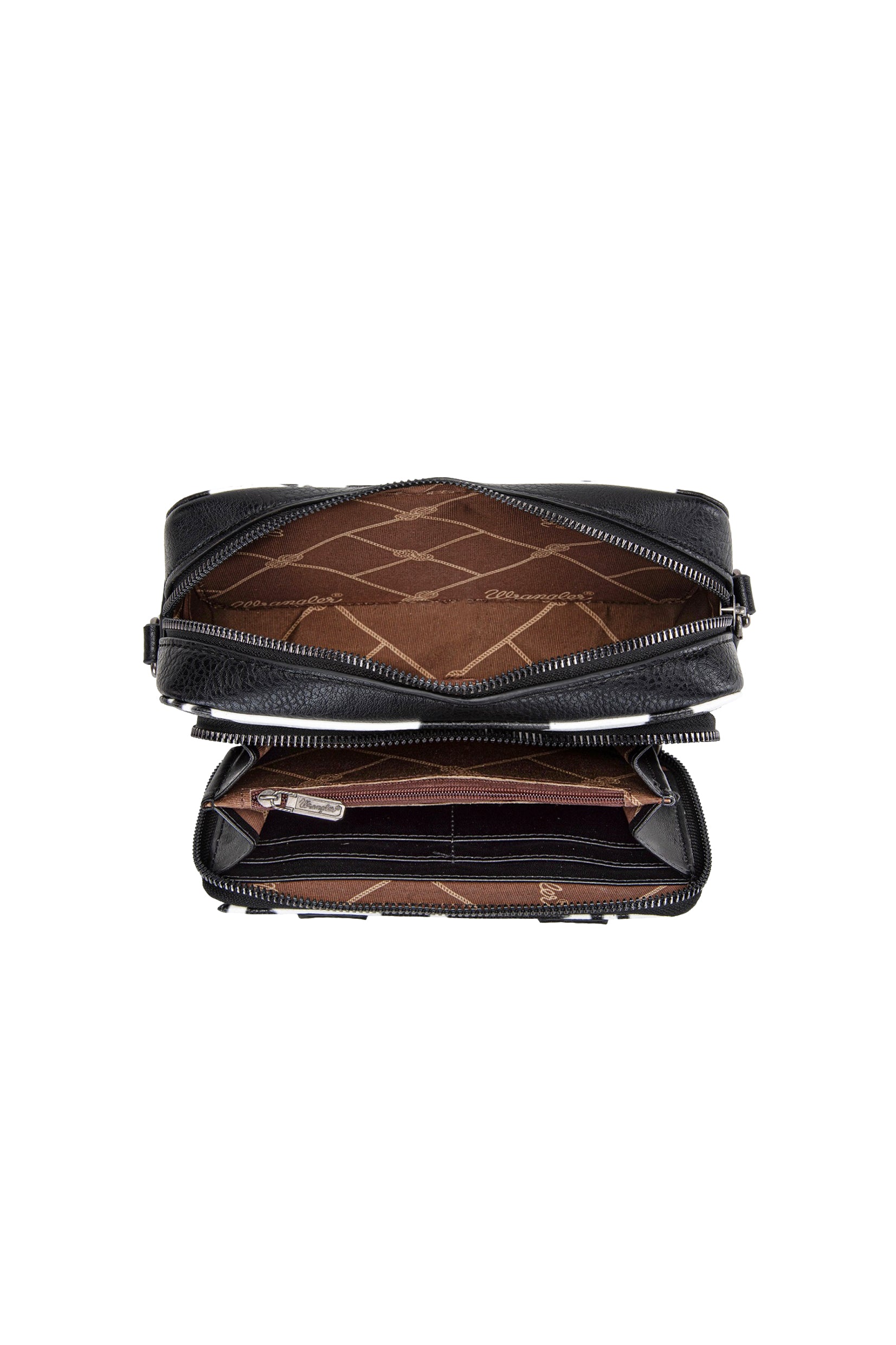 Wrangler Cow Print Small Crossbody Bag