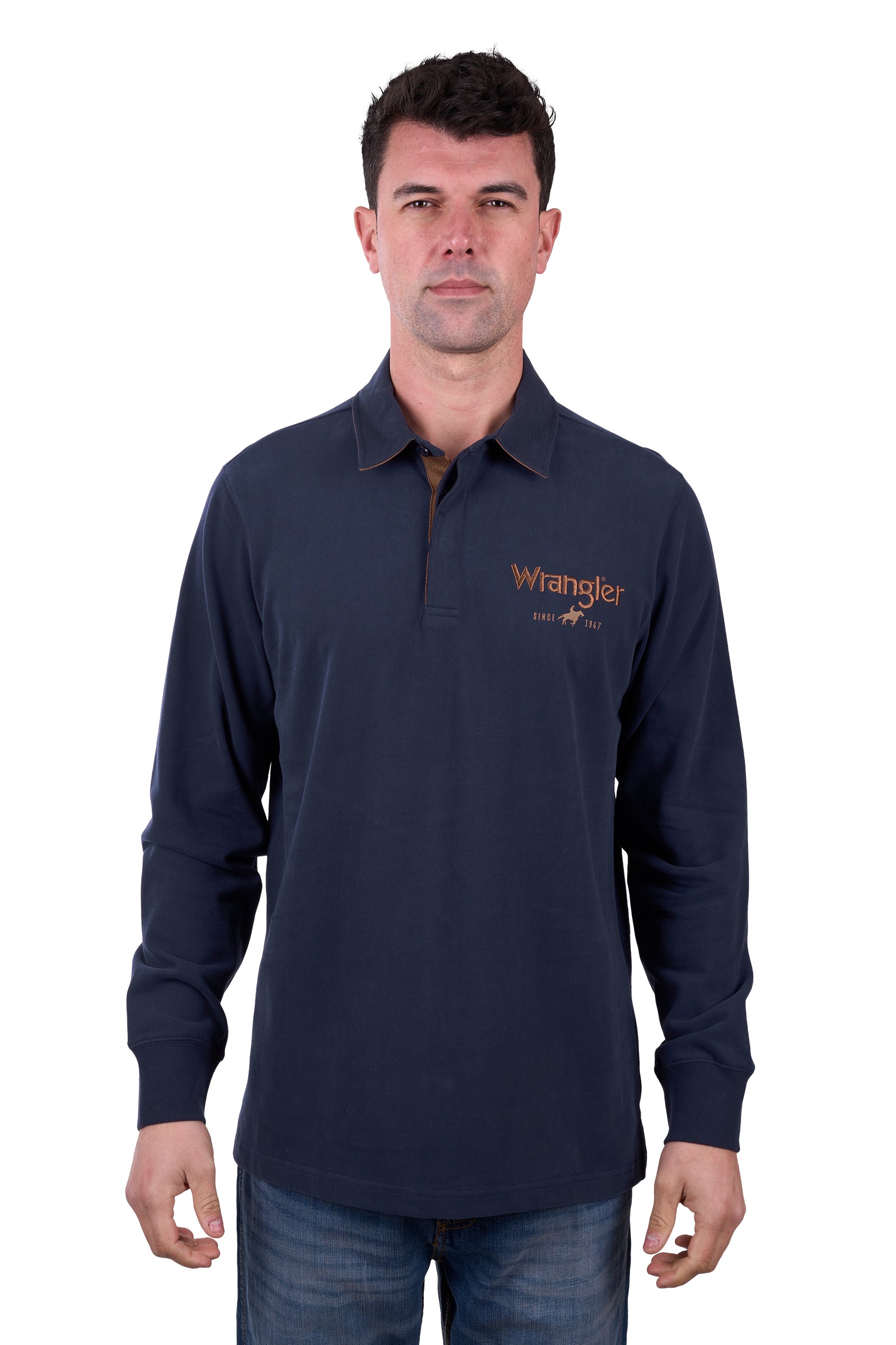 Wrangler Men's Nash Rugby