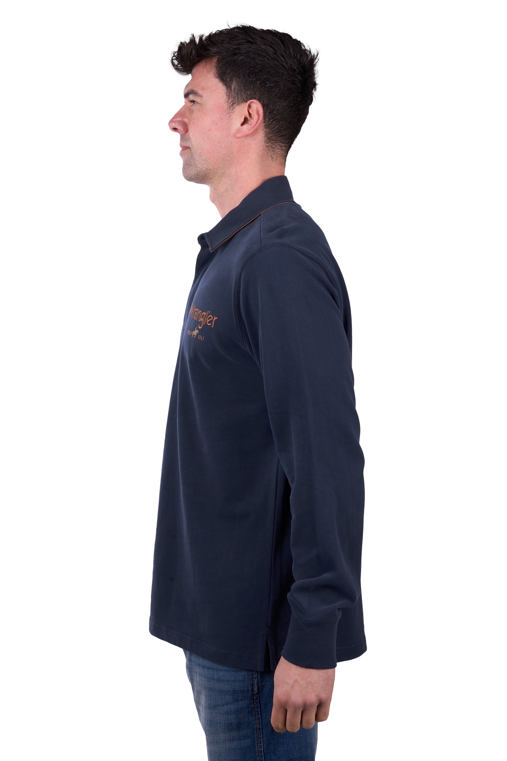 Wrangler Men's Nash Rugby