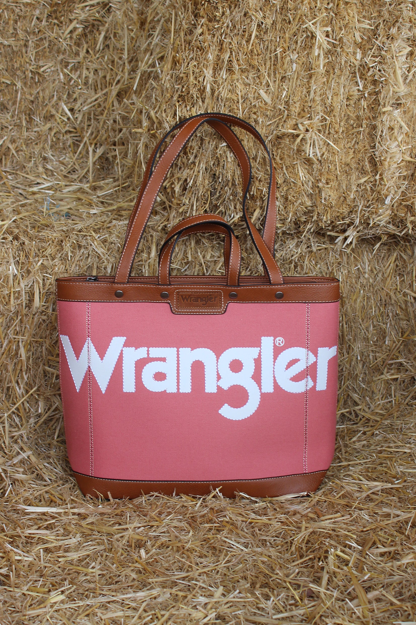 Wrangler Canvas Iconic Logo Tote