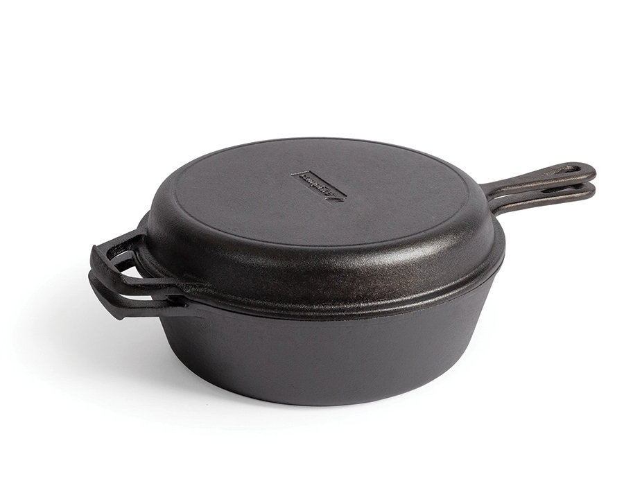 Campfire 3.2 Quart Cast Iron Combo Cooker