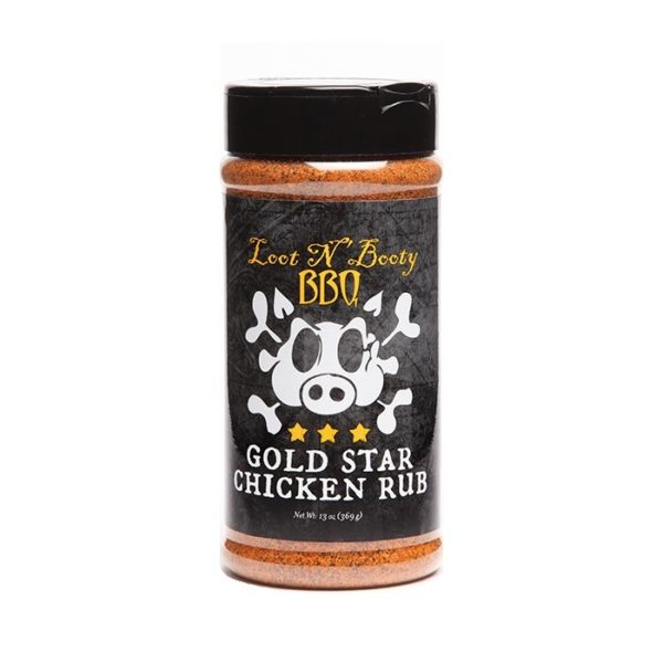 Loot N' Booty BBQ Gold Star Chicken Rub