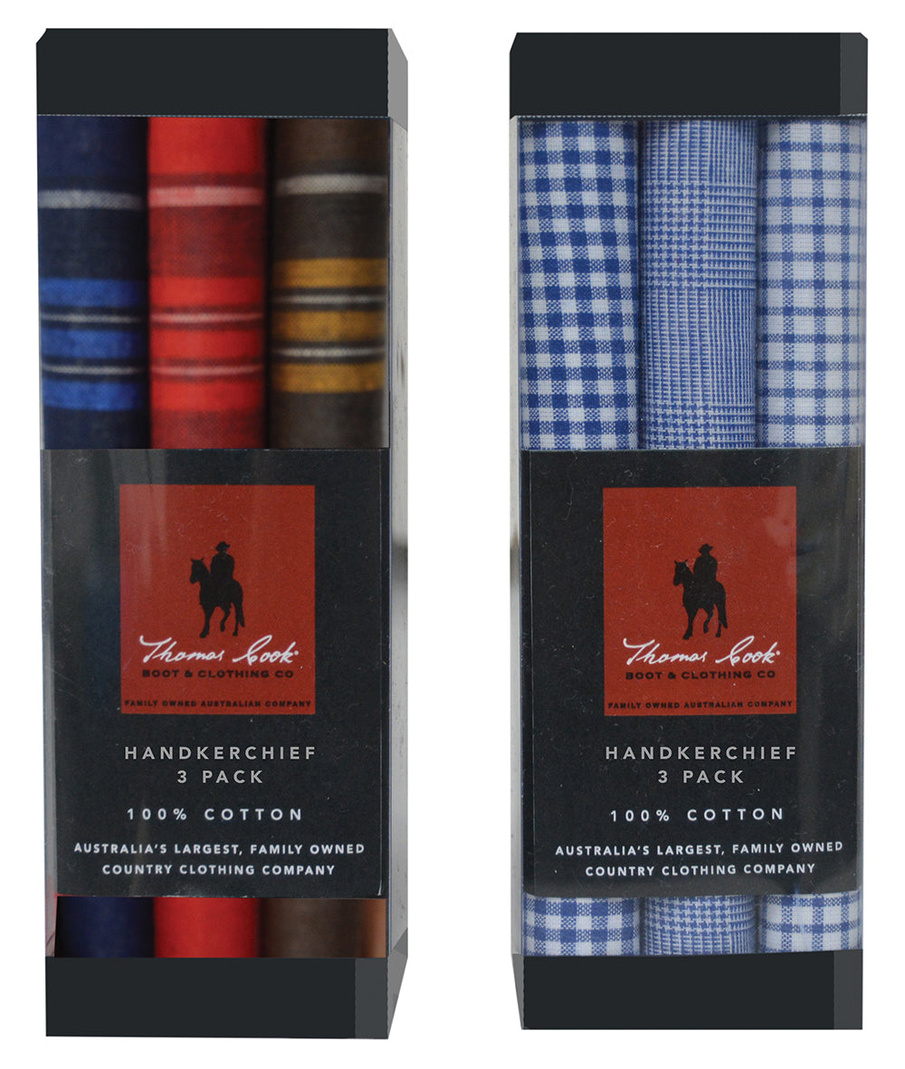 Thomas Cook Handkerchief 3pk