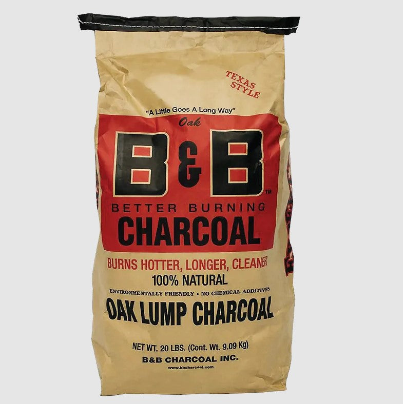 B&B Oak Lump Charcoal 9kg