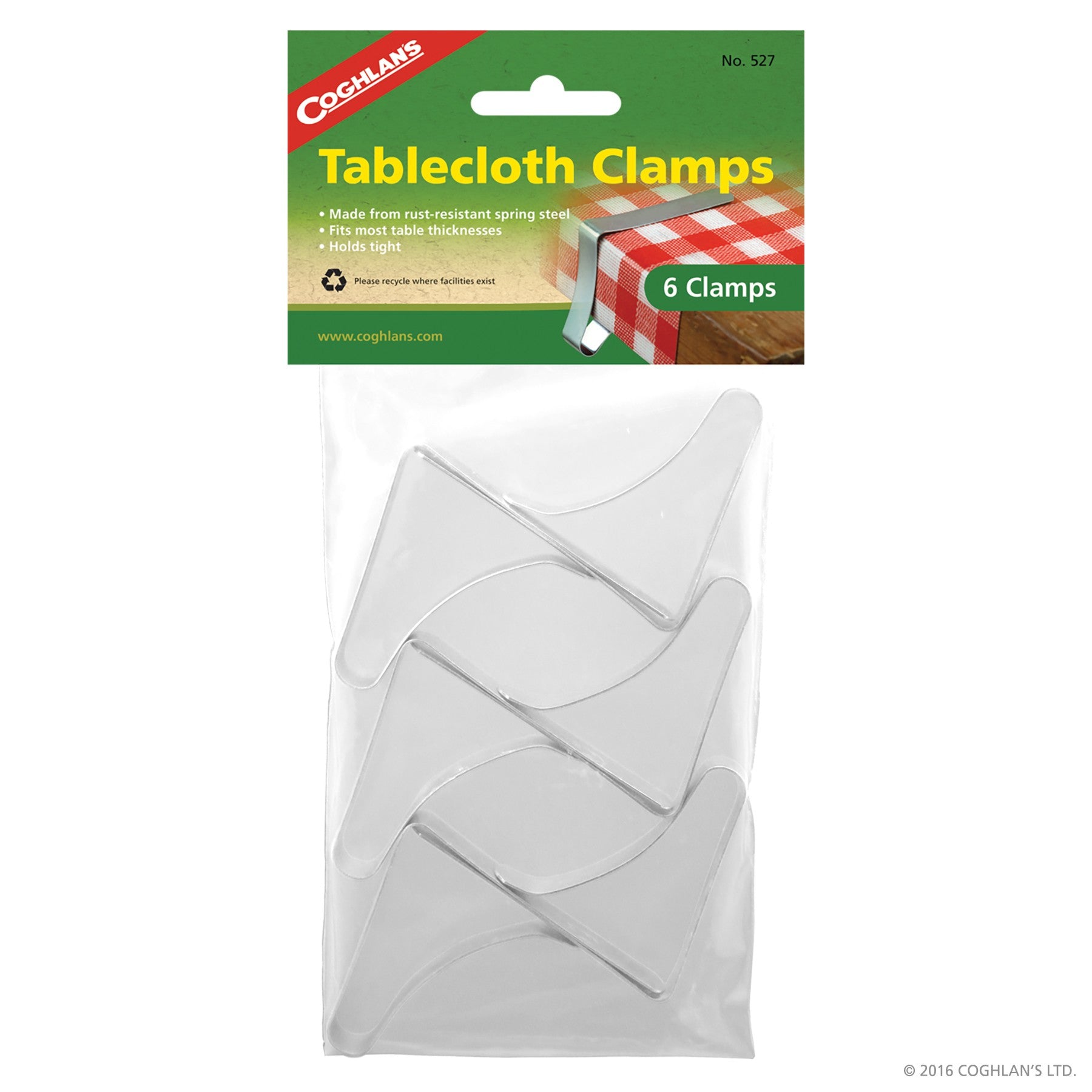 Coghlan's Tablecloth Clamps 6pk