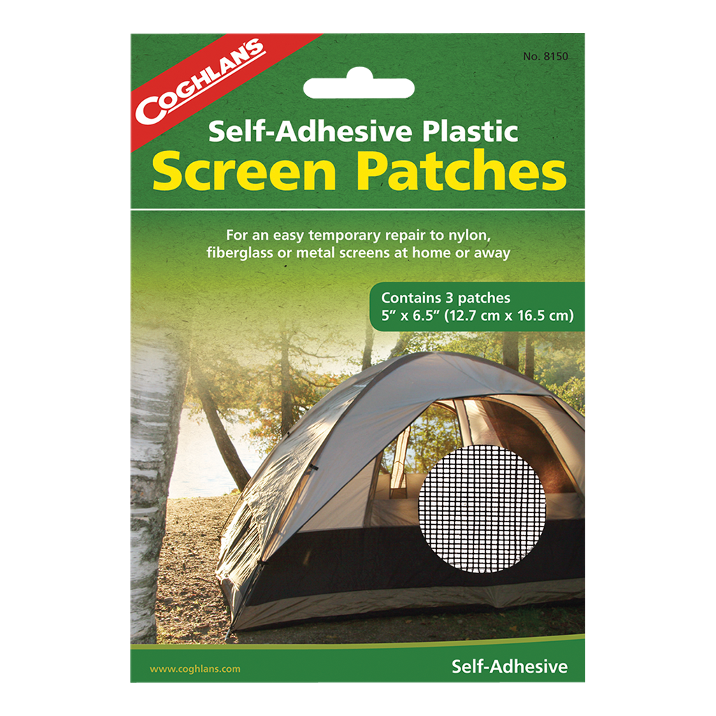 Coghlan's Self-Adhesive Plastic Flyscreen Patches