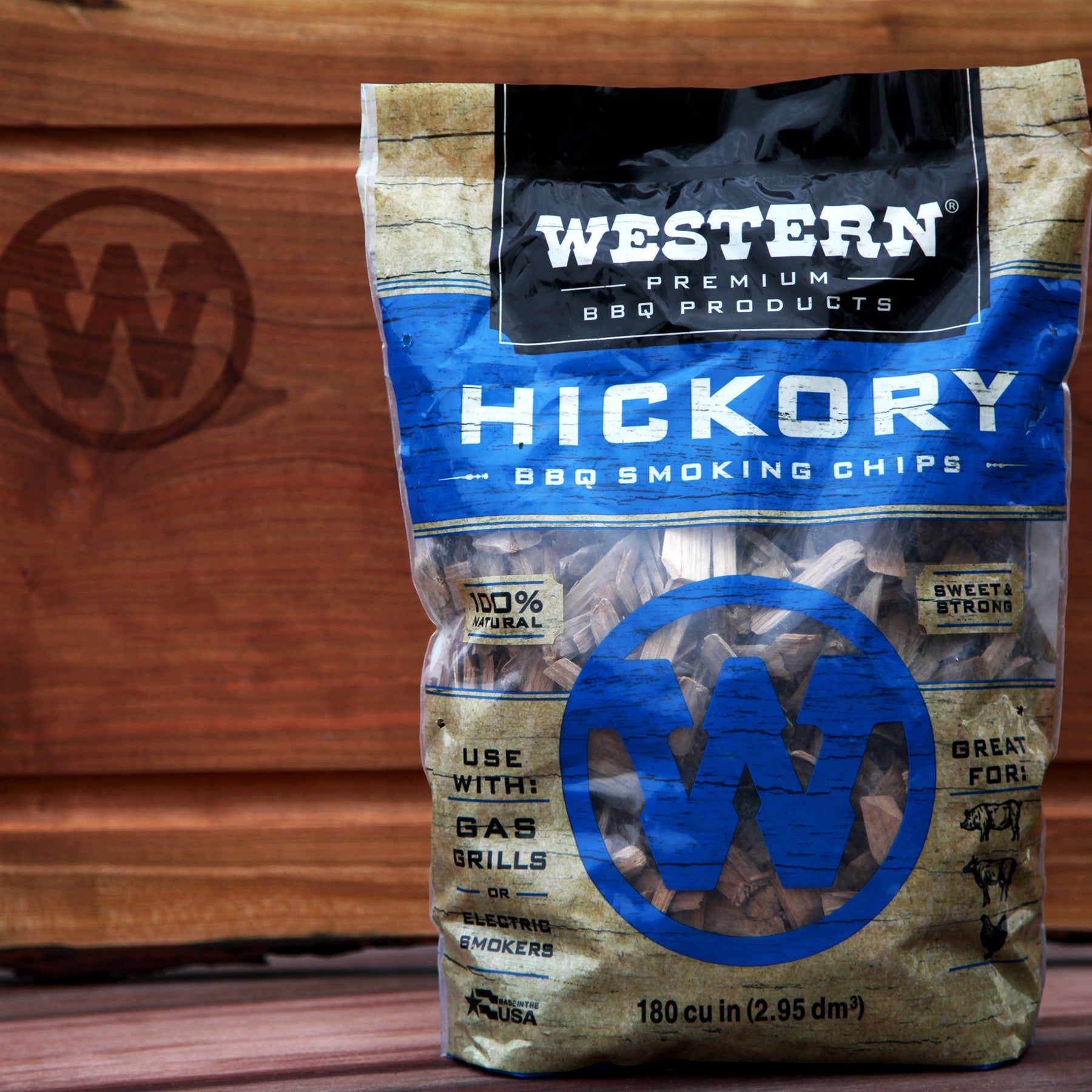 Western Hickory BBQ Smoking Chips