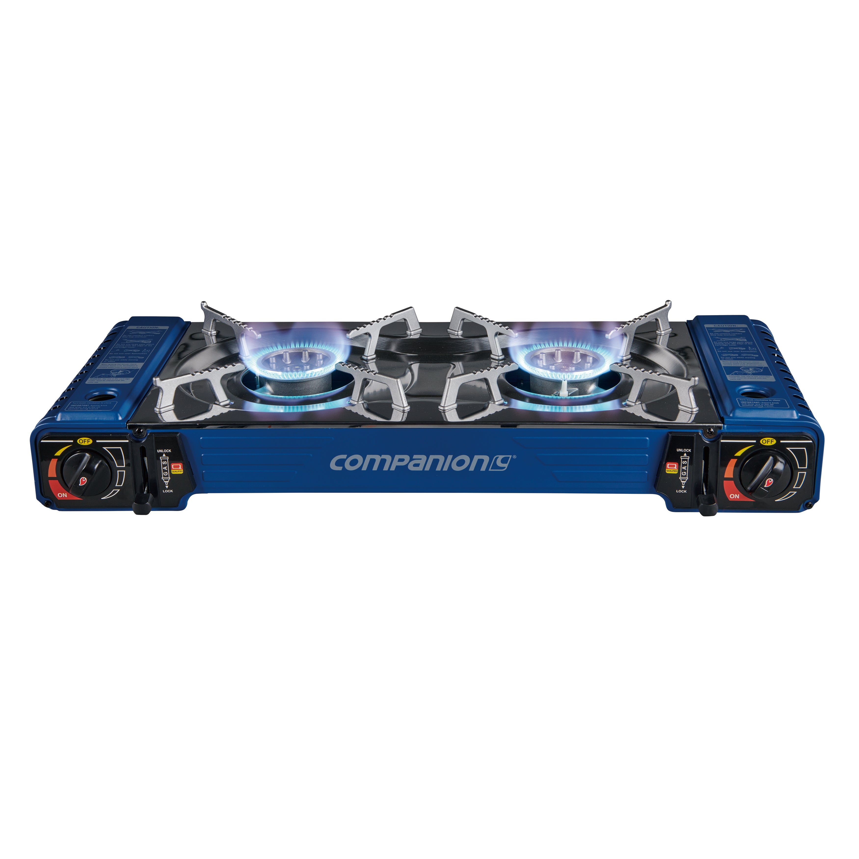 Companion Double Butane Stove with Hotplate