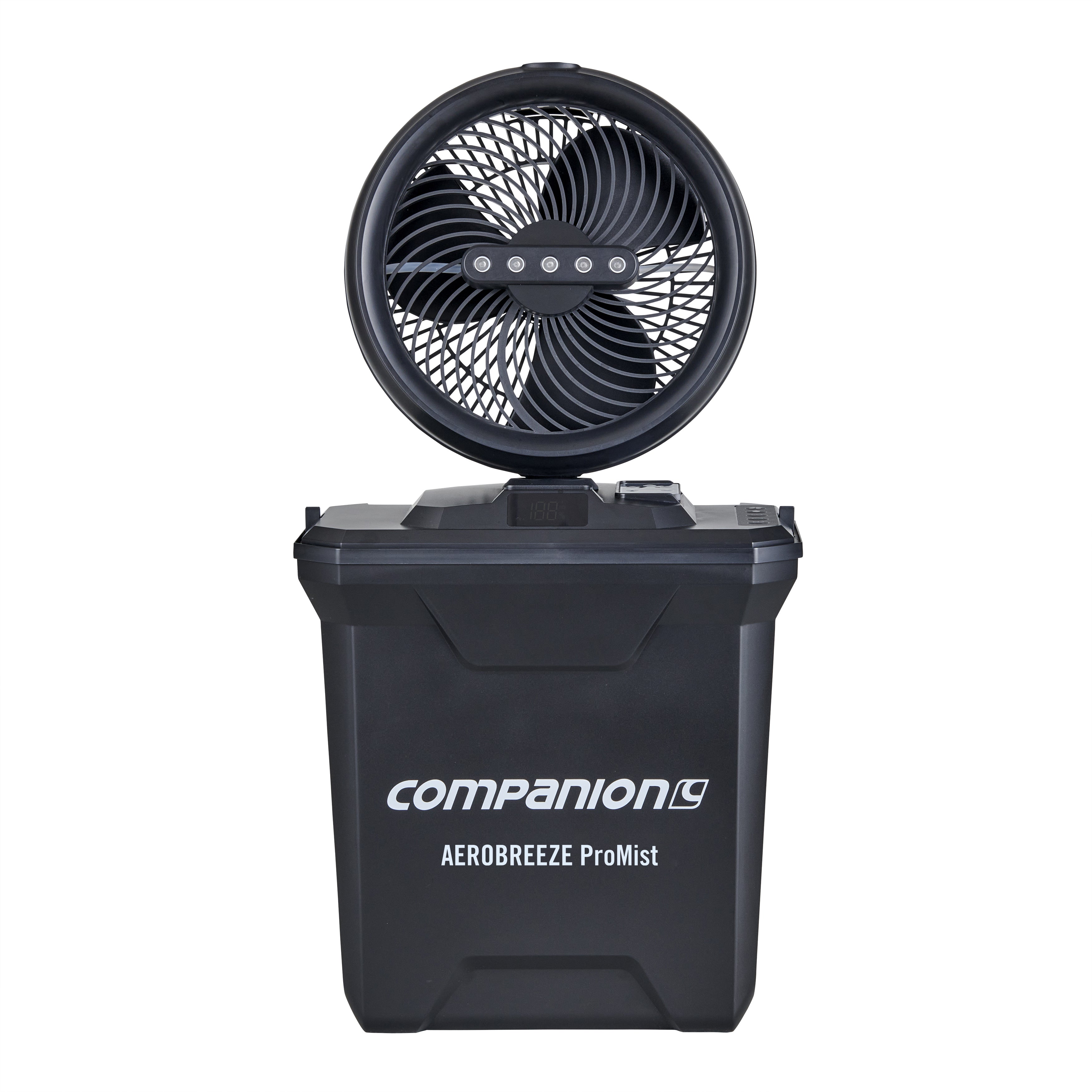 Companion Aerobreeze ProMist 25cm Oscillating Misting Fan