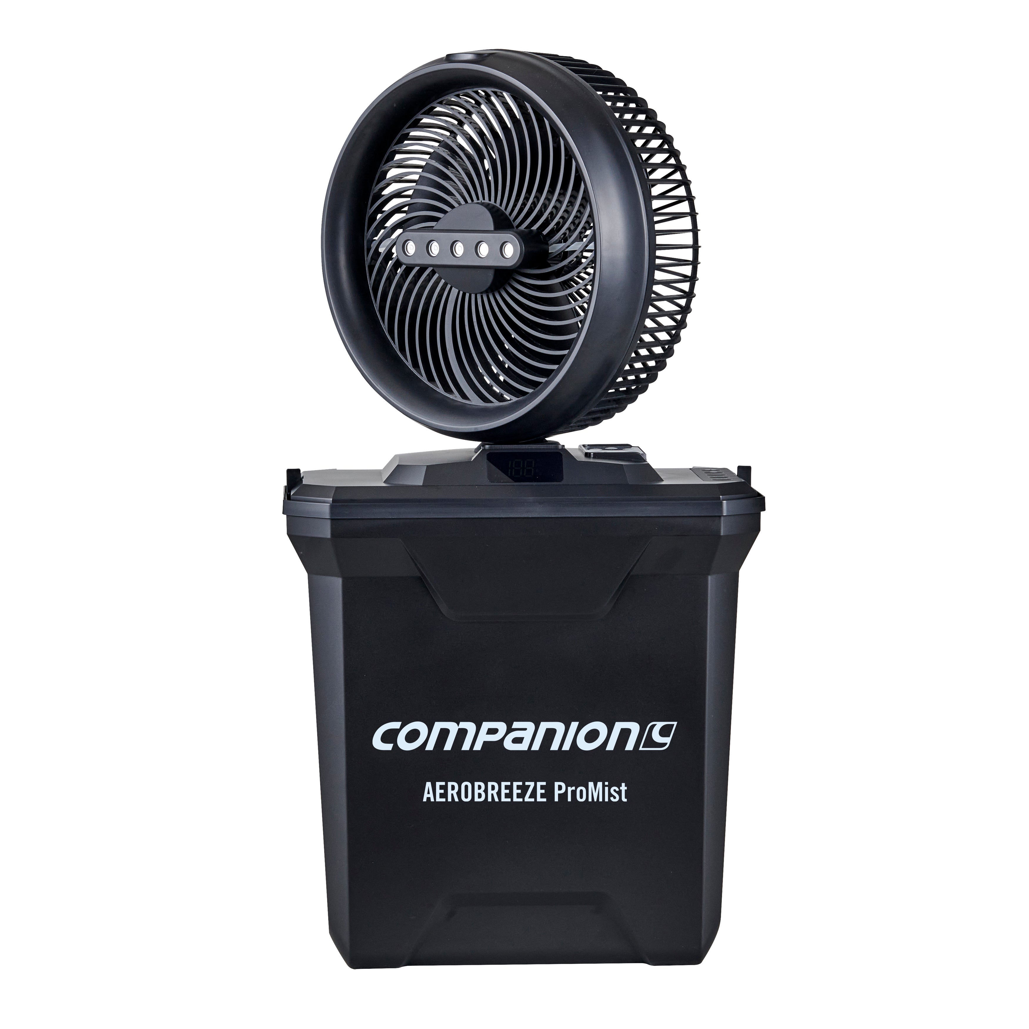 Companion Aerobreeze ProMist 25cm Oscillating Misting Fan