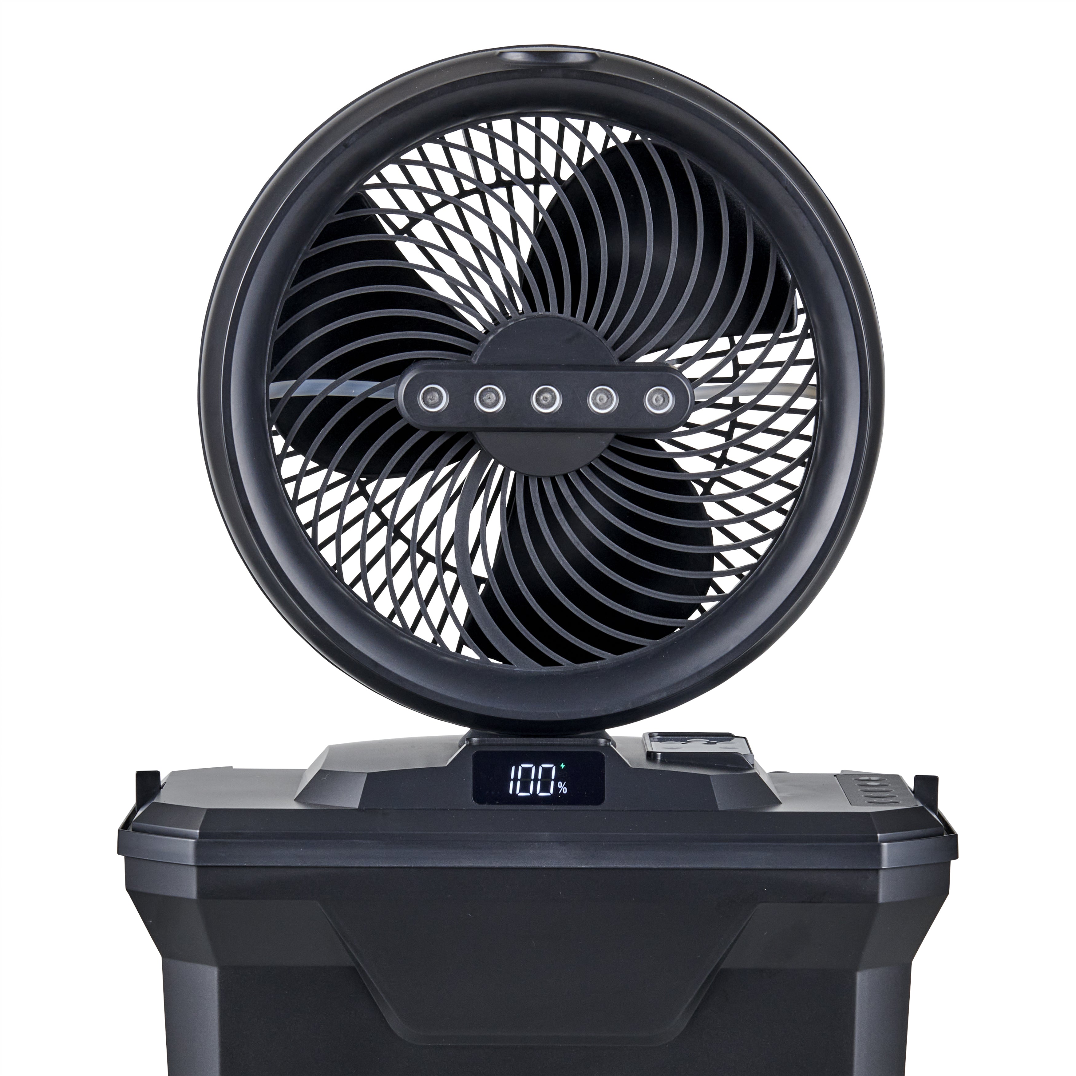 Companion Aerobreeze ProMist 25cm Oscillating Misting Fan