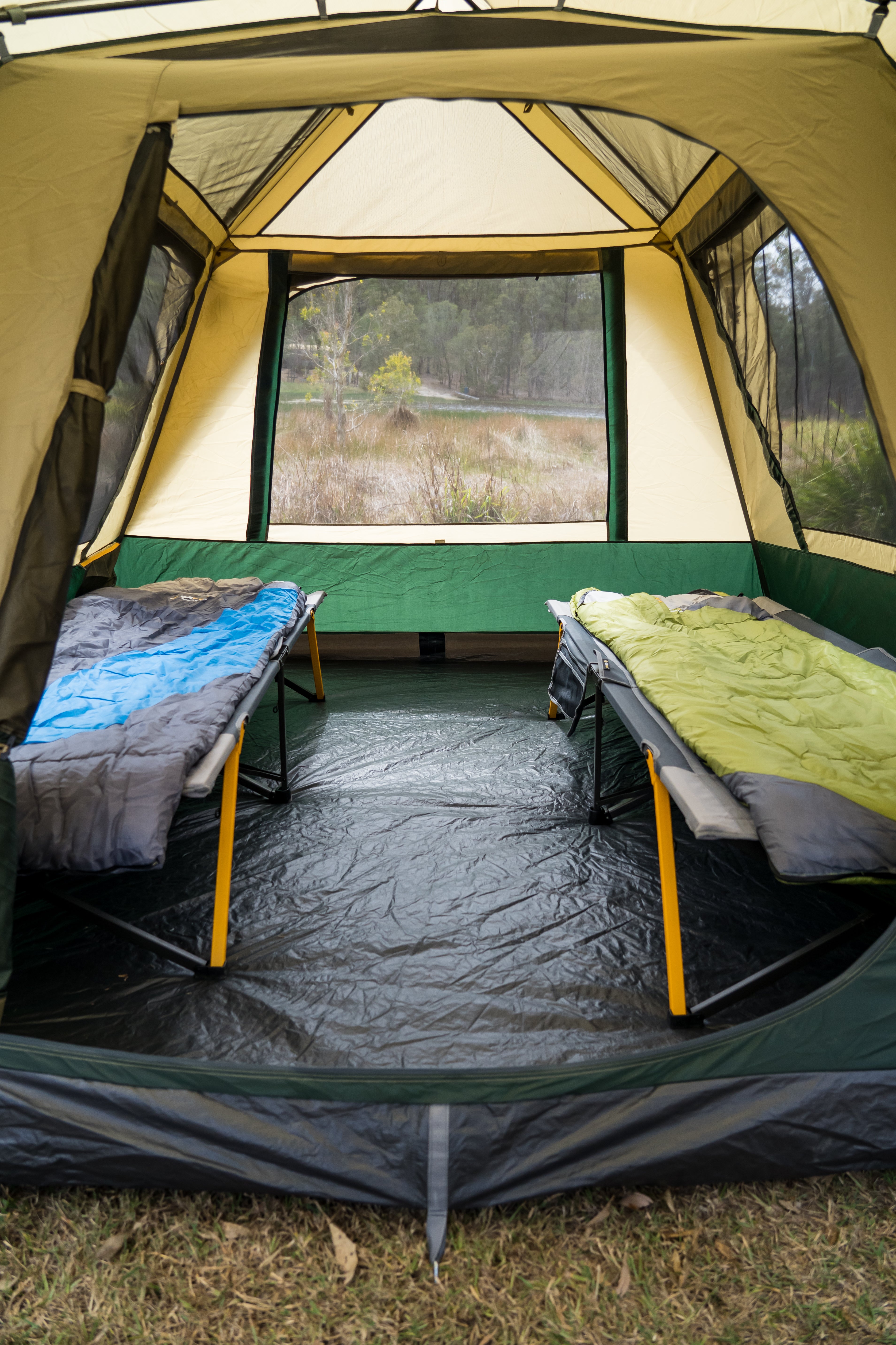 OZtrail Easy Fold Stretcher Bed - Single