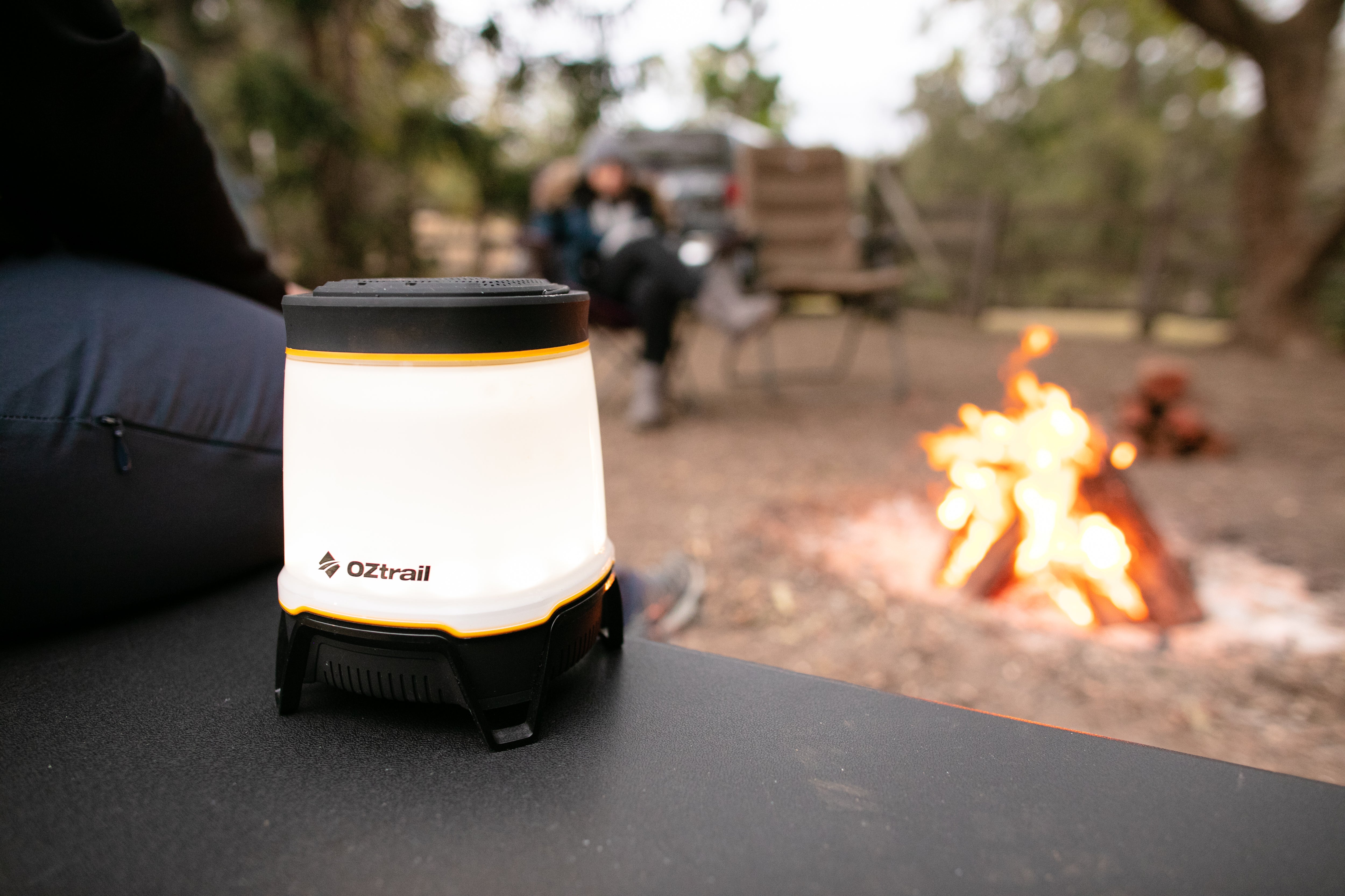 OZtrail Ignite 1000 Lumen Rechargeable Speaker Lantern