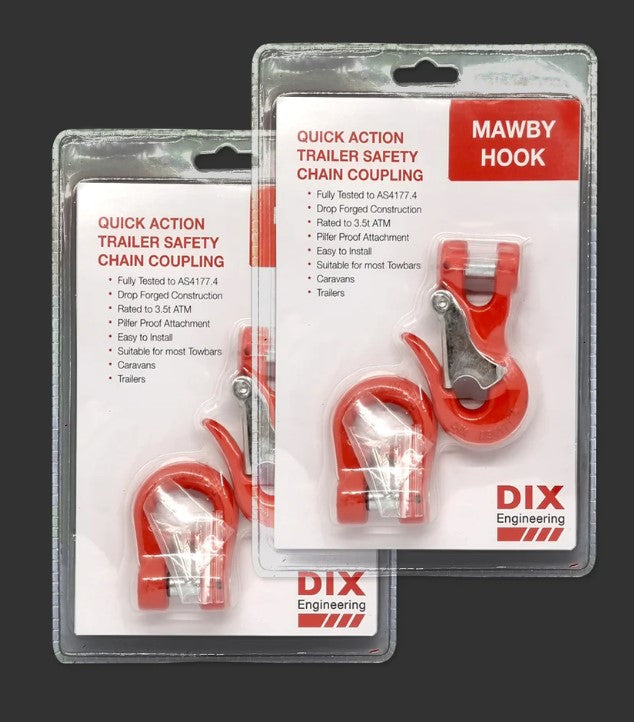 Mawby Rated Towing Hook (Pair)