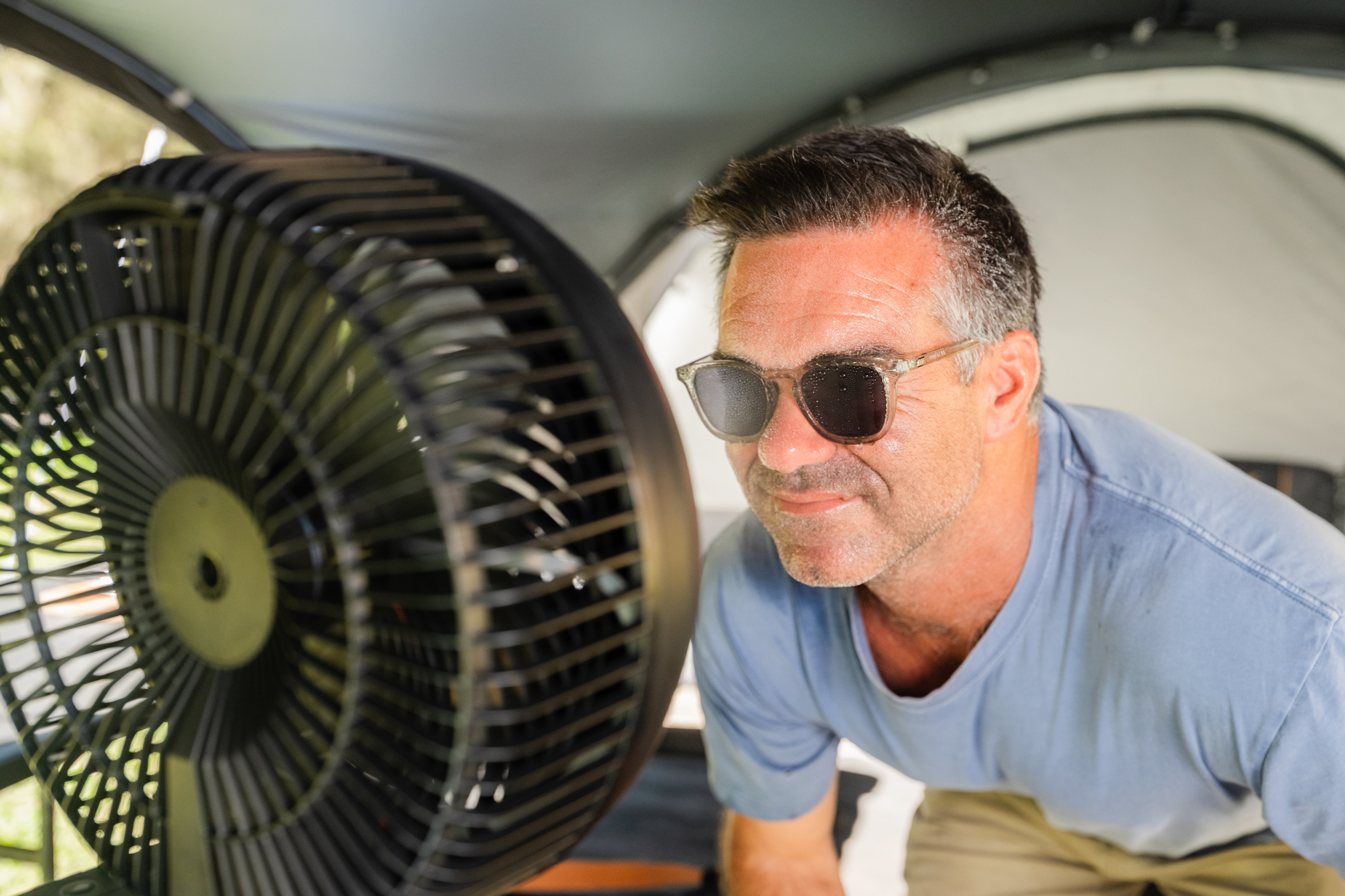 Companion Aerobreeze ProMist 25cm Oscillating Misting Fan