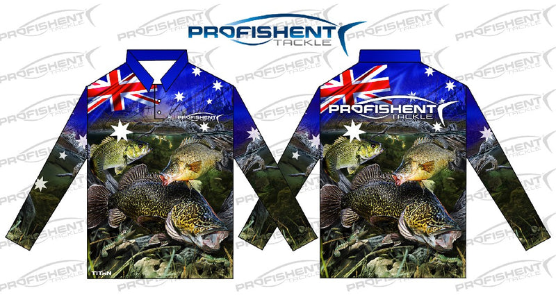 Profishent Oz Fresh Water L/S Fishing Shirt - Kids