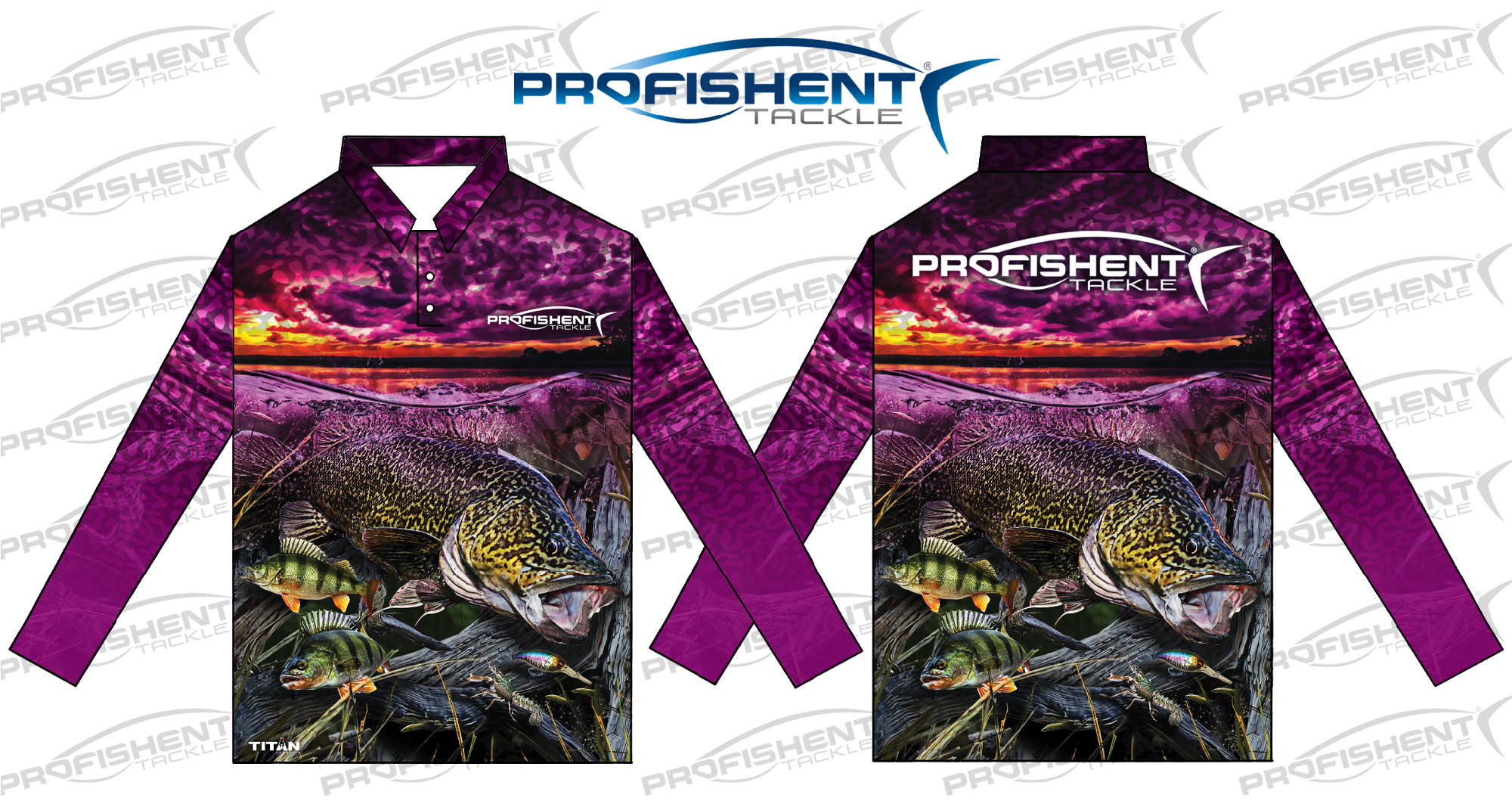 Profishent Pink Cod Storm L/S Fishing Shirt - Kids [Sz:0]