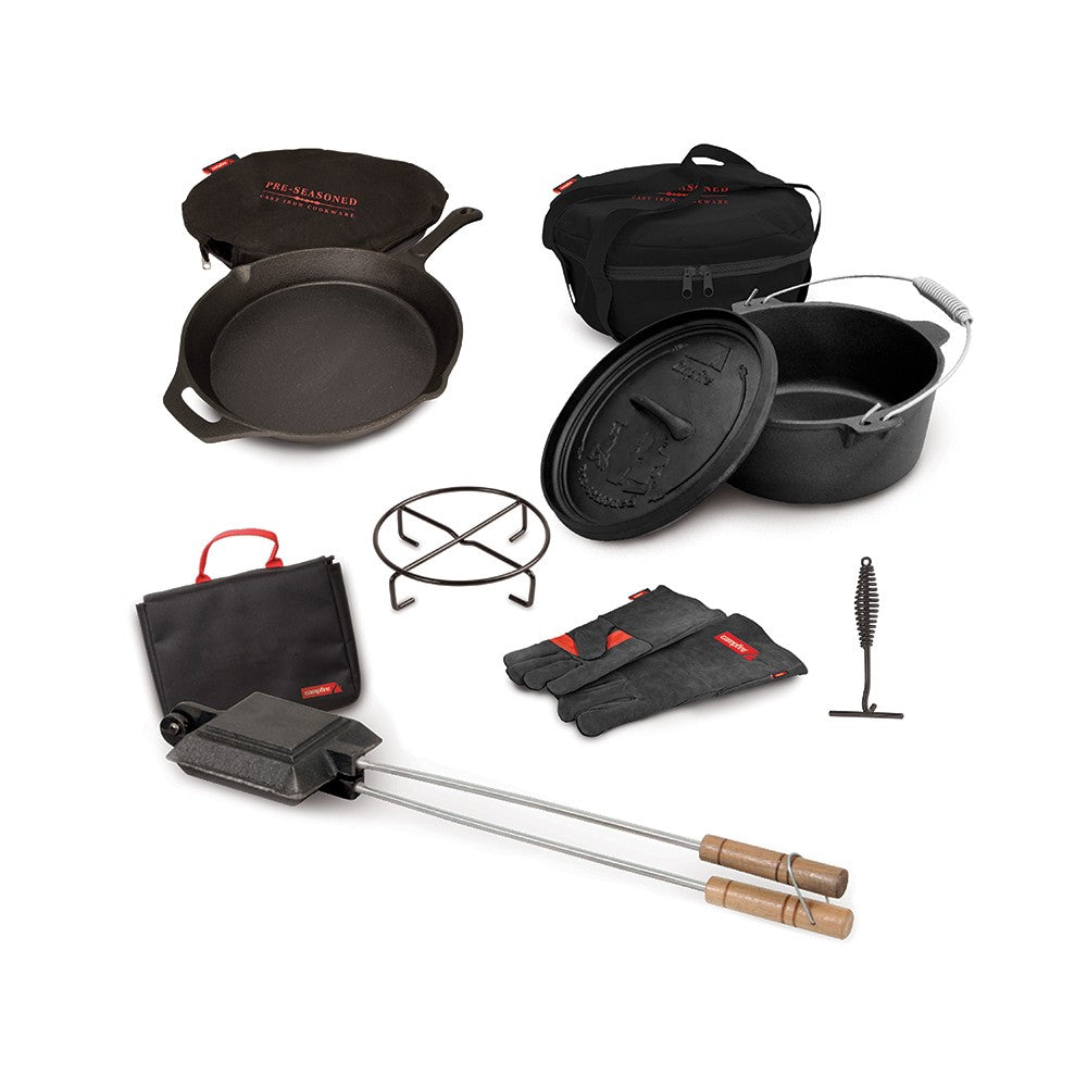 Campfire Boxed 9 Piece Cast Iron Set