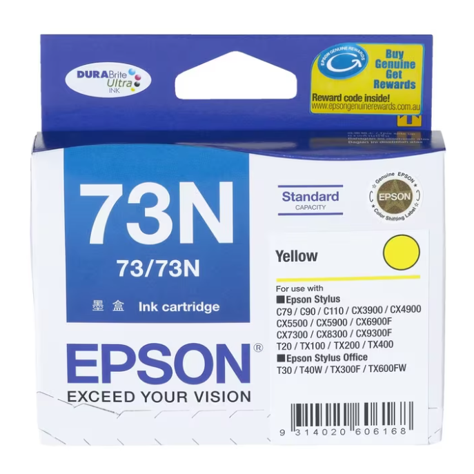 Epson 73N Yellow Ink Cartridge