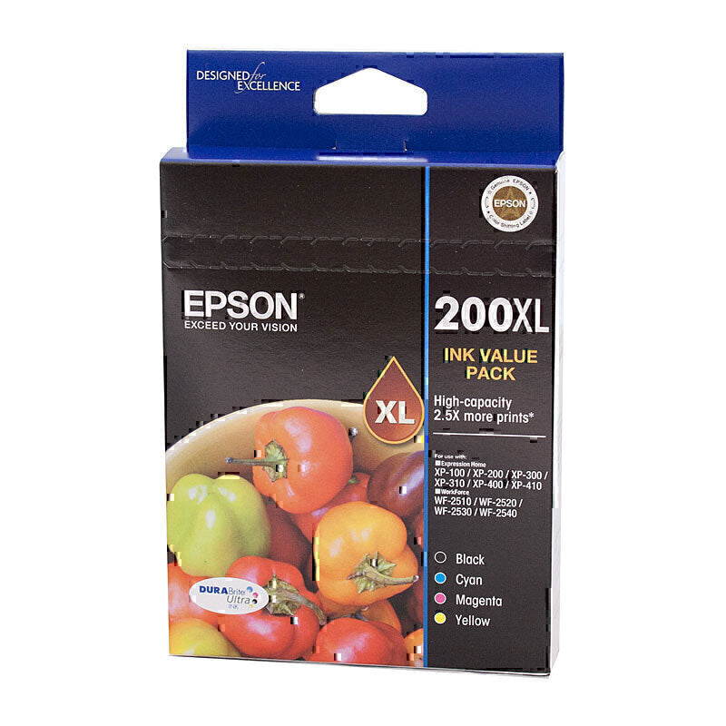 Epson 200XL 4-Colour Ink Value Pack