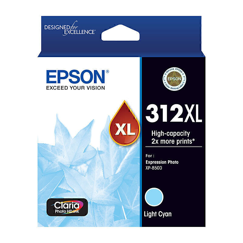 Epson 312XL Lt Cyan Ink Cartridge