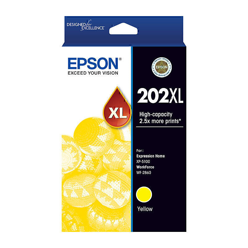 Epson 202XL Yellow Ink Cartridge