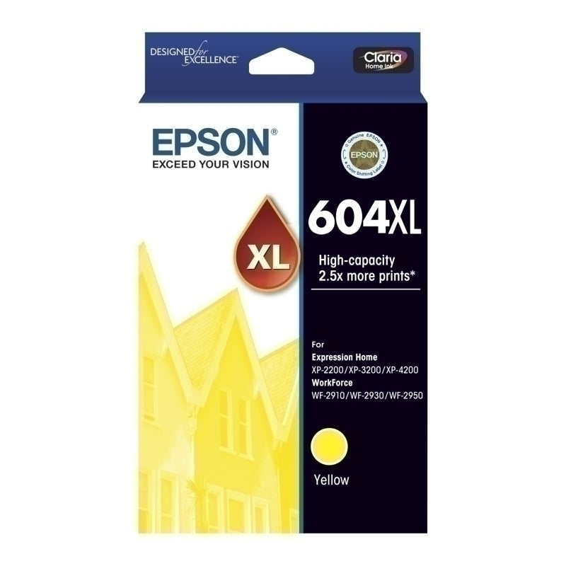 Epson 604XL Yellow Ink Cartridge