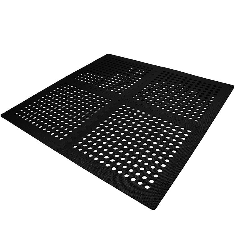 OZtrail Foam Floor Mat 4pk - Black