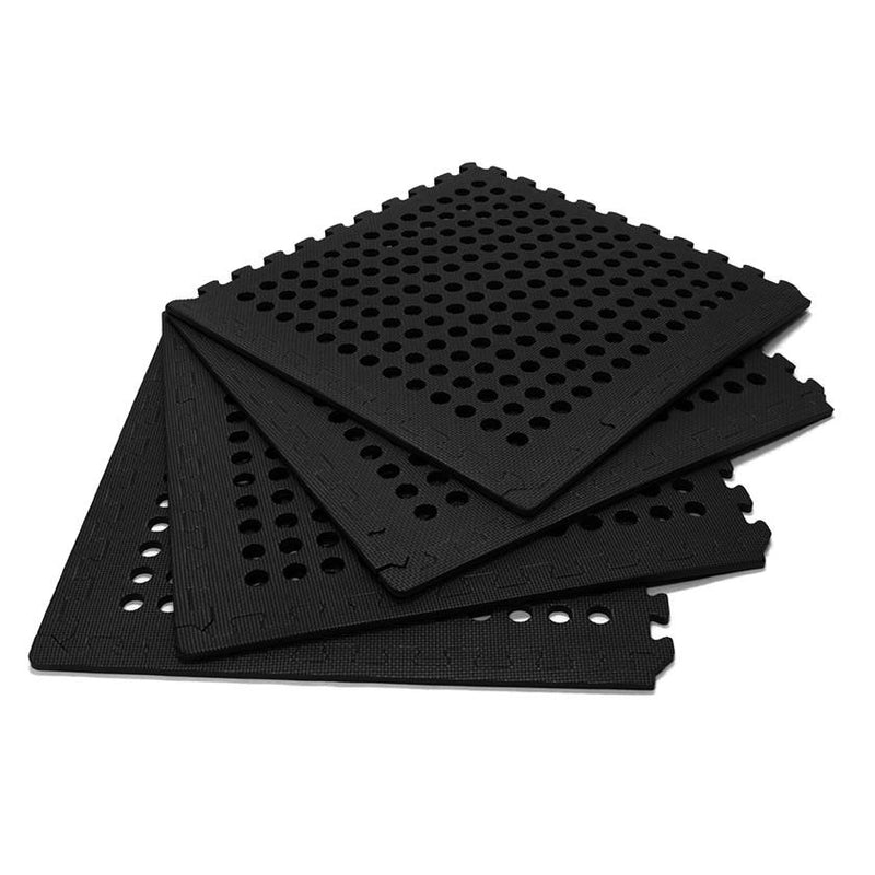 OZtrail Foam Floor Mat 4pk - Black