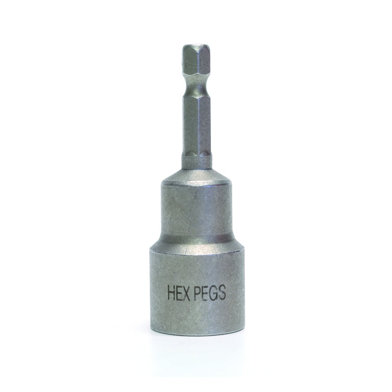 Hex Peg Drillable Tent Peg Socket