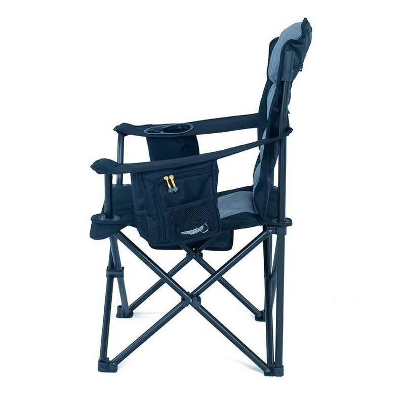 OZtrail Big Boy Arm Chair - Black