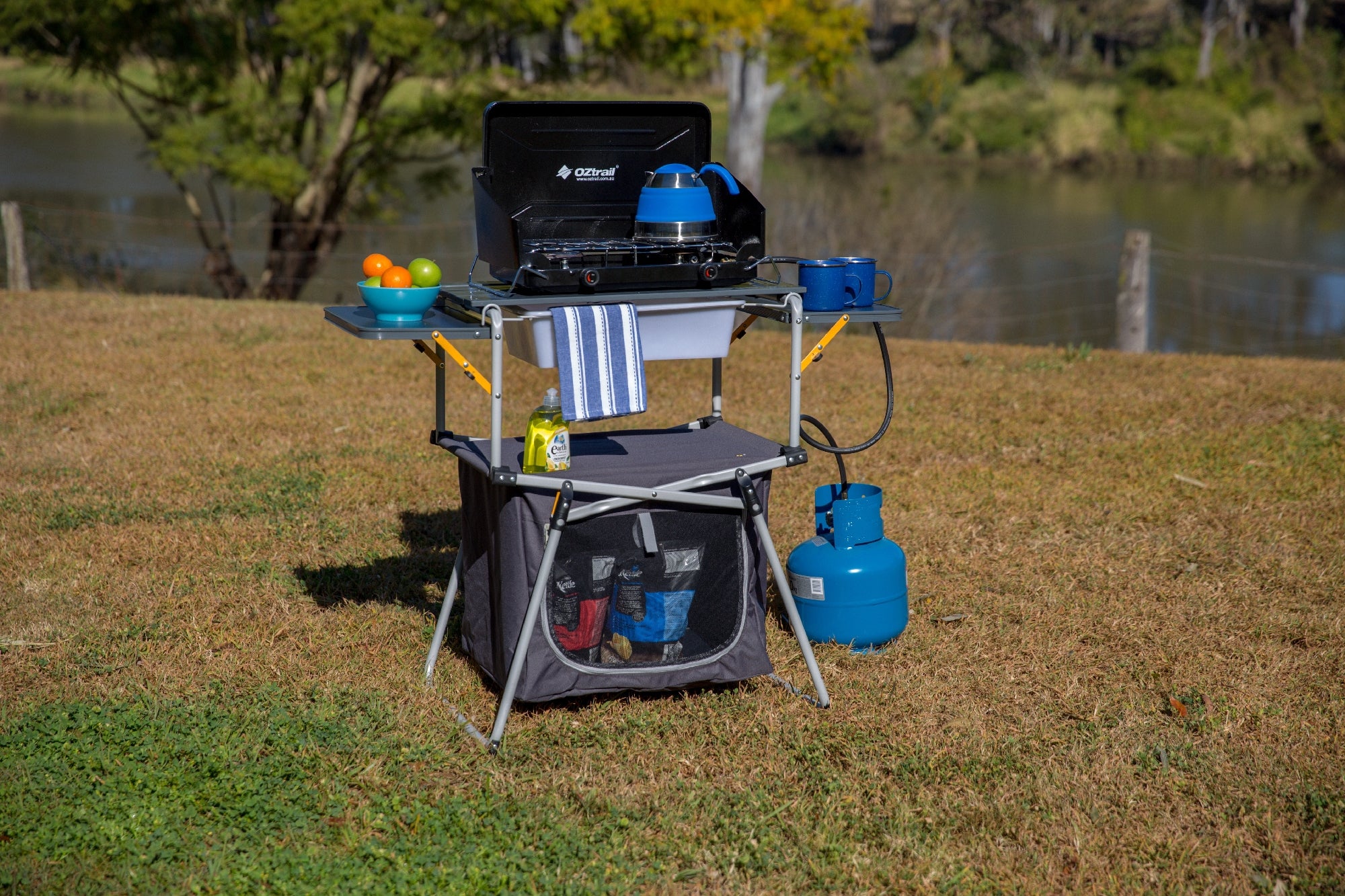 OZtrail Camp Kitchen with Sink