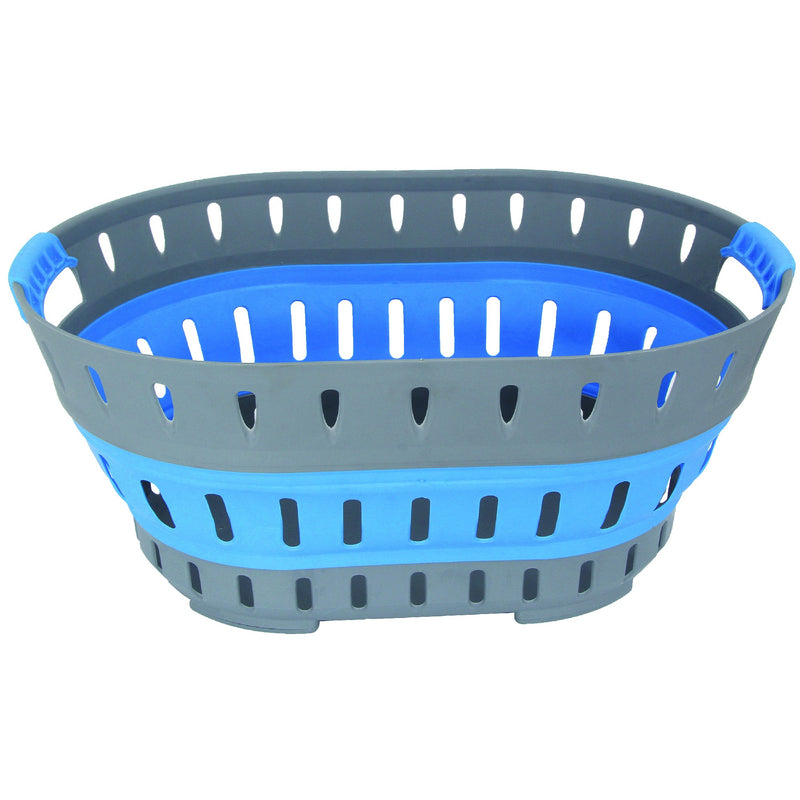 Popup Collabsible Laundry Basket - Blue
