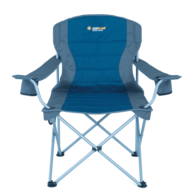 OZtrail Deluxe Arm Chair - Blue