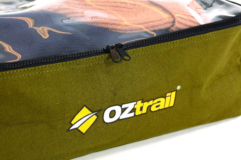 OZtrail Clear Top Canvas Bag - Large