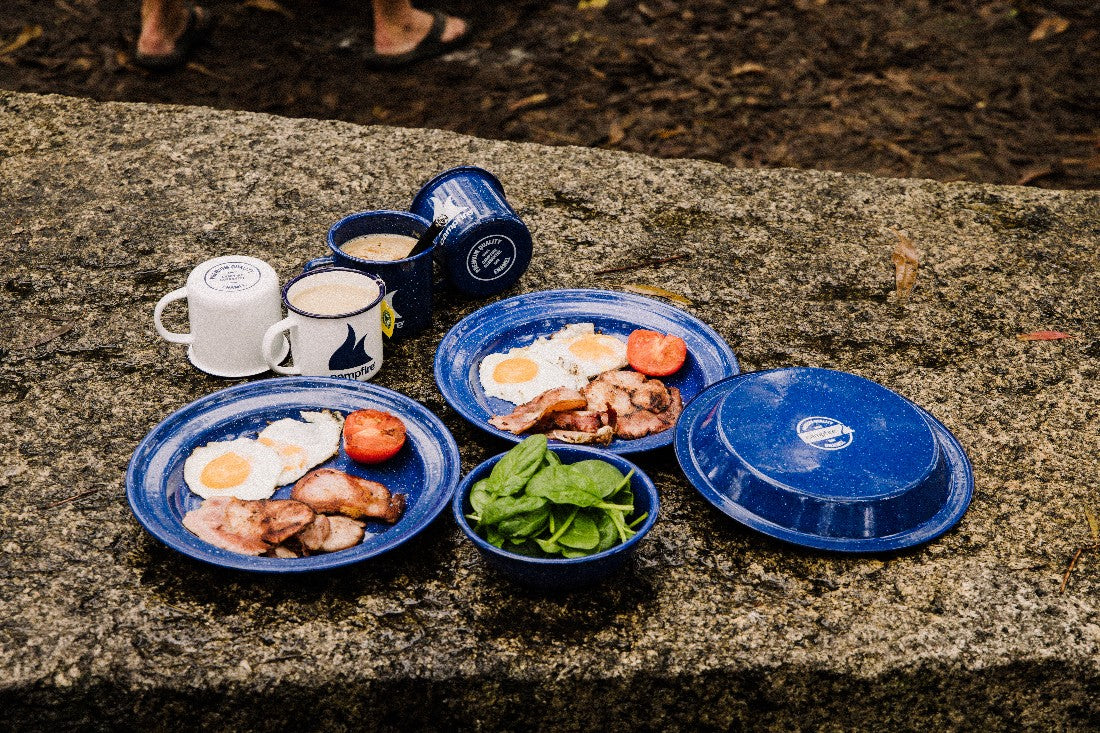 Campfire Enamel Bowl Navy 16cm