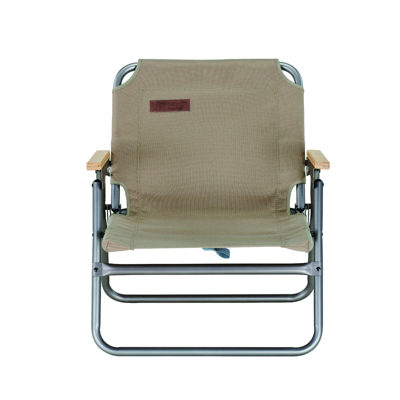 OZtrail Cape Series Flat Fold Chair - Tan