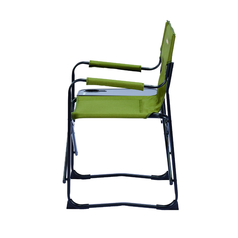 OZtrail Classic Directors Chair with Side Table