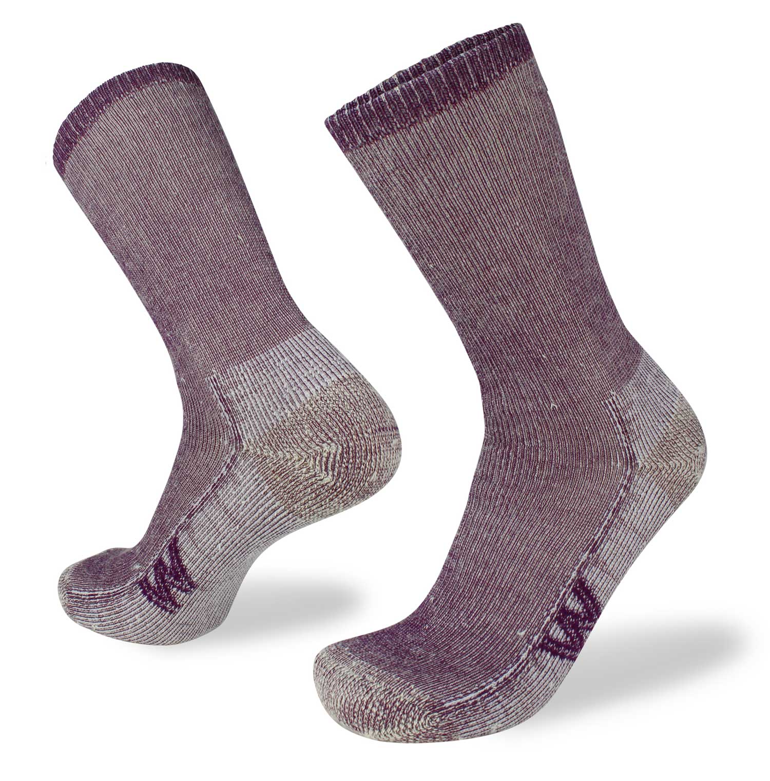 Wilderness Wear Three Capes Merino Hiker Socks [Sz:S Clr:GRAPE MARLE]
