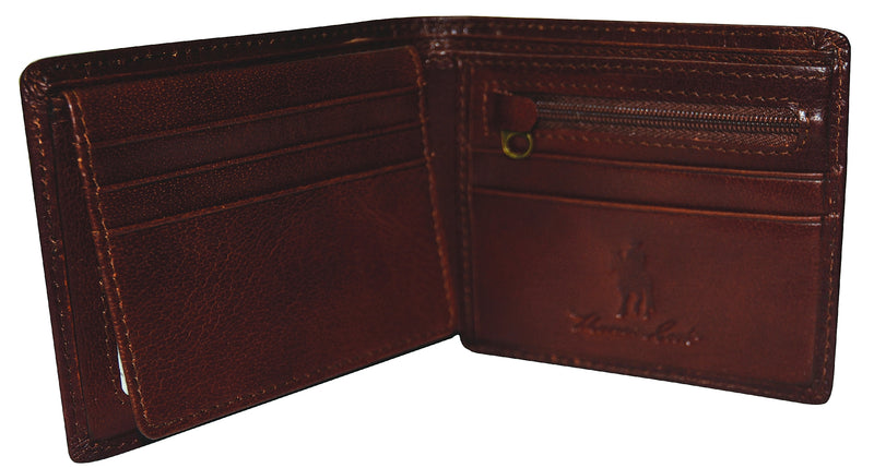 Thomas Cook Men's Leather Edged Wallet