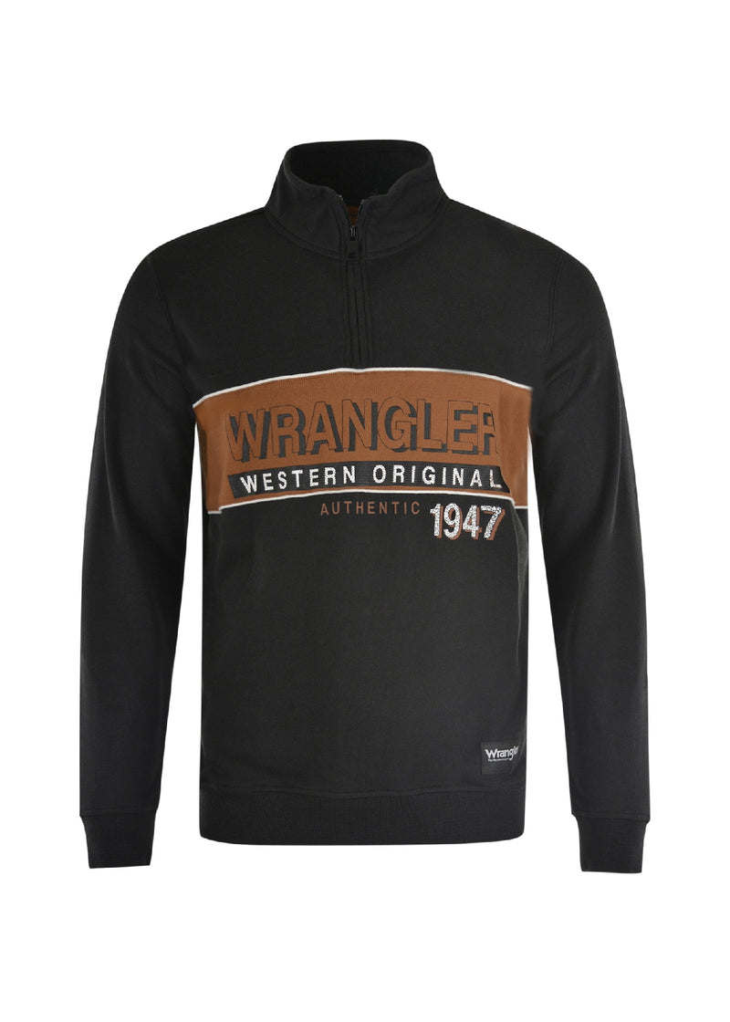 Wrangler Men's Daniel 1/4 Zip Pullover