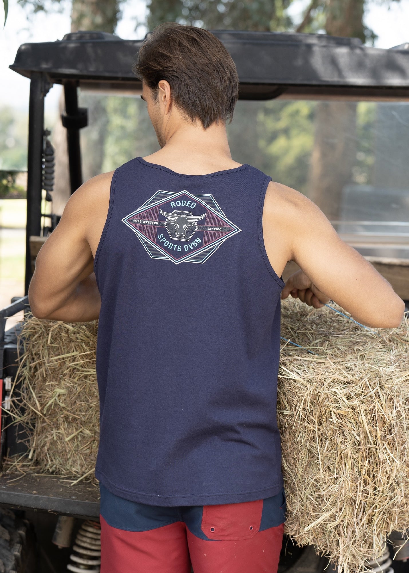 Pure Western Men's Wright Singlet