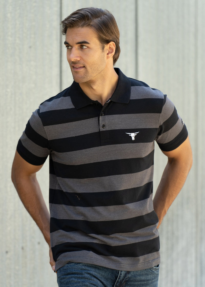 Pure Western Men's Manning S/S Polo