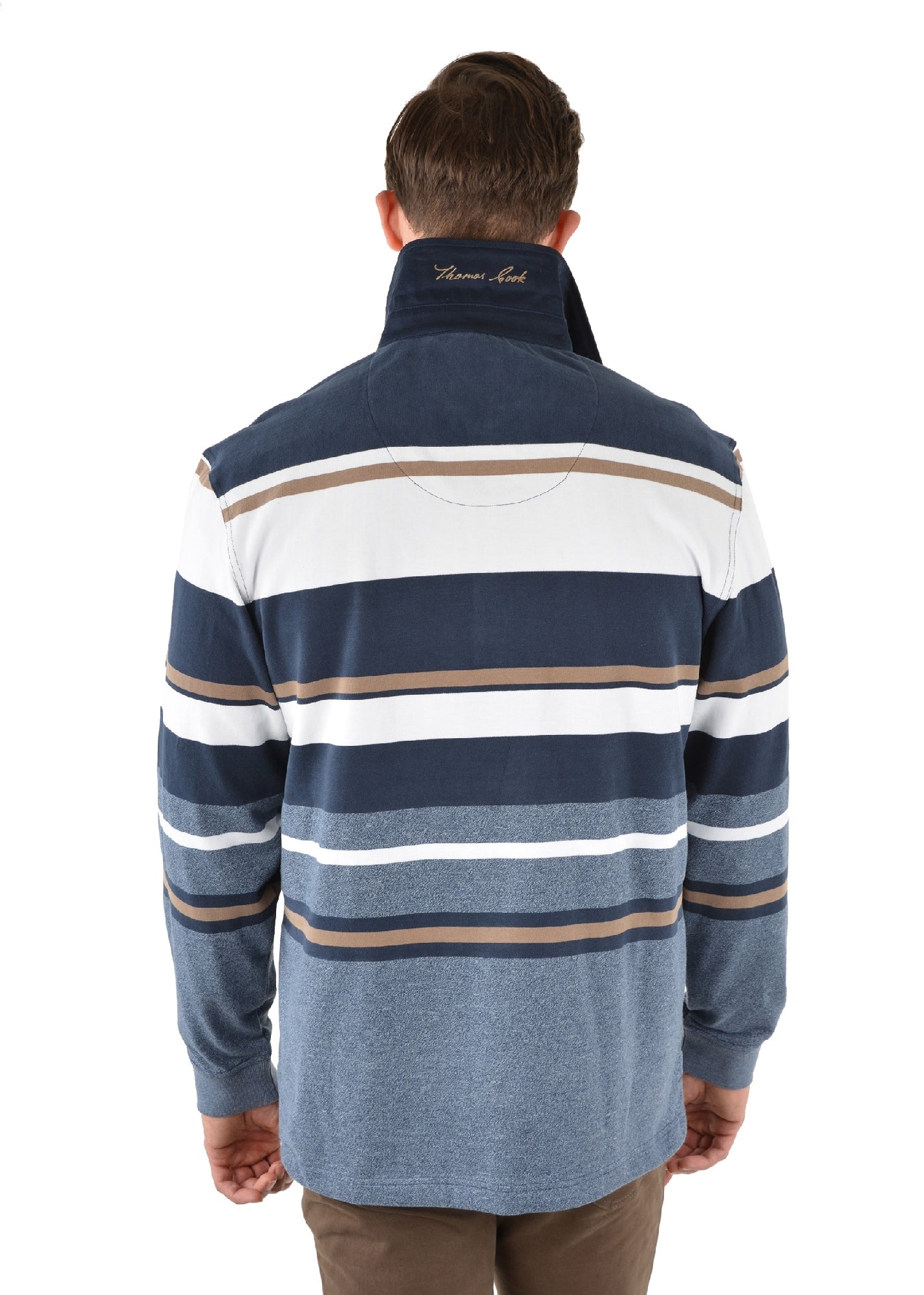 Thomas Cook Men's Rowan Stripe Rugby