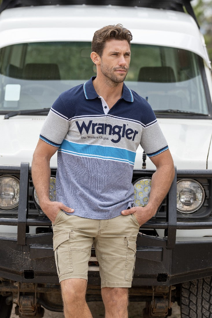 Wrangler Men's Leo SS Polo