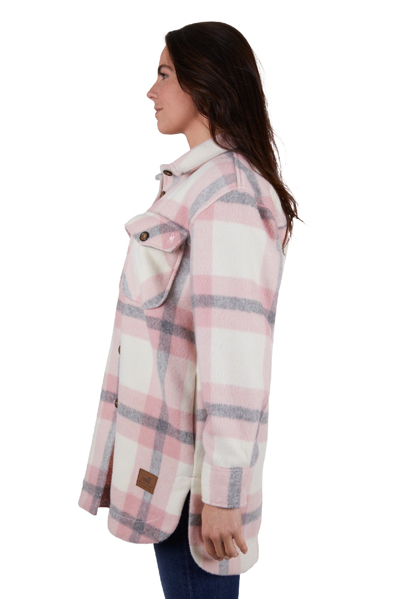 Dux Bak Women's Elk Overshirt [Sz:XS Clr:PINK]