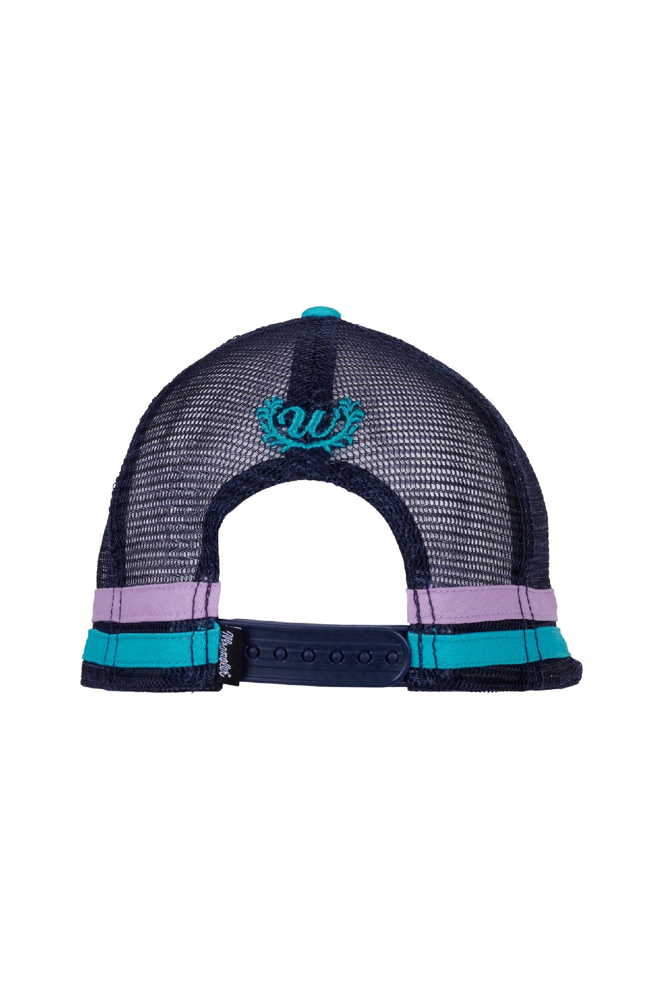 Wrangler Monica High Profile Trucker Cap [Clr:AQUA/NAVY]