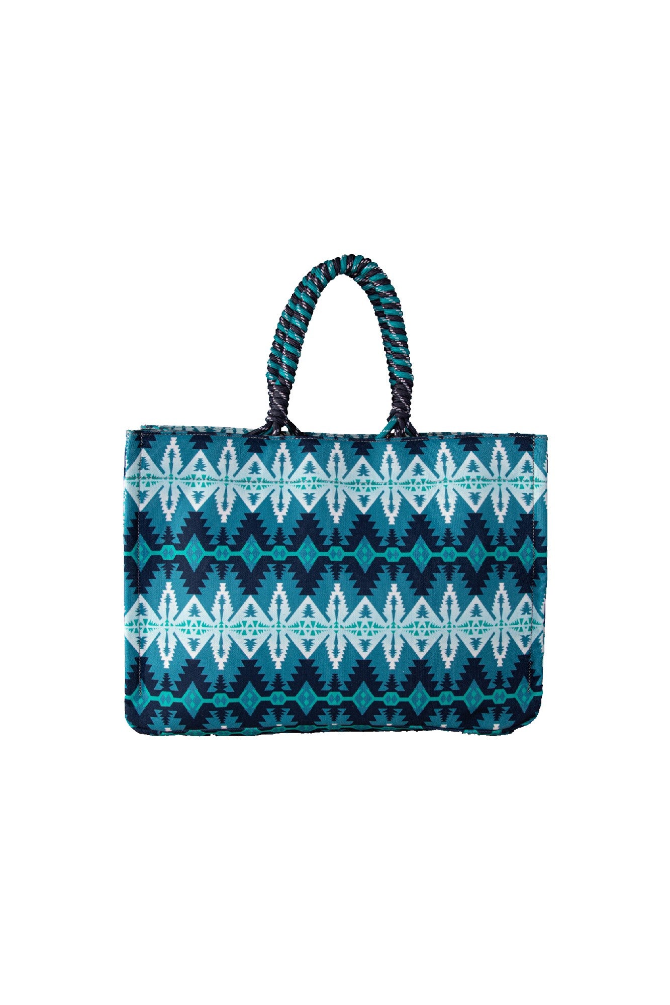 Wrangler Southwestern Oversized Tote Bag [Clr:BLUE]