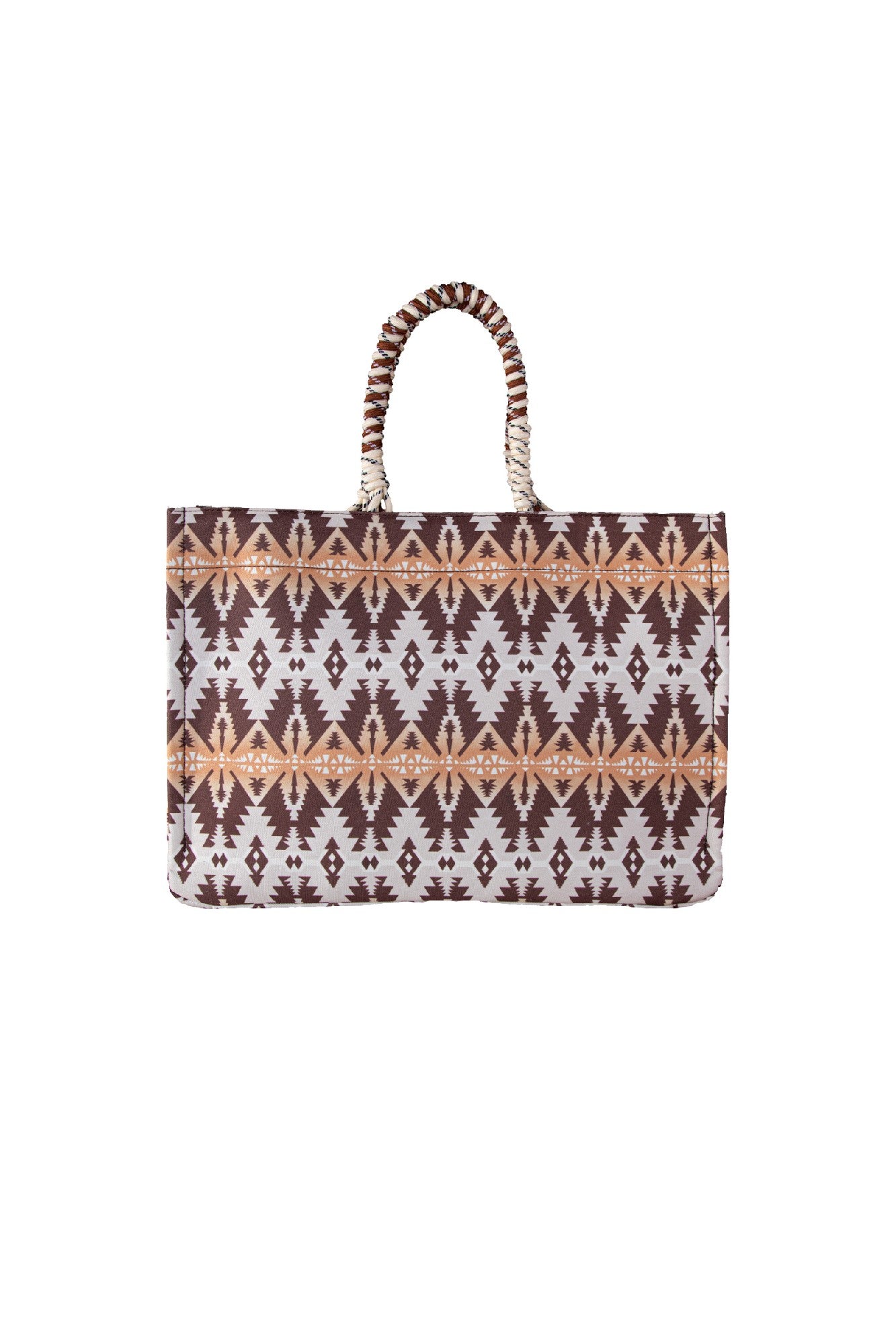 Wrangler Southwestern Oversized Tote Bag [Clr:COFFEE]